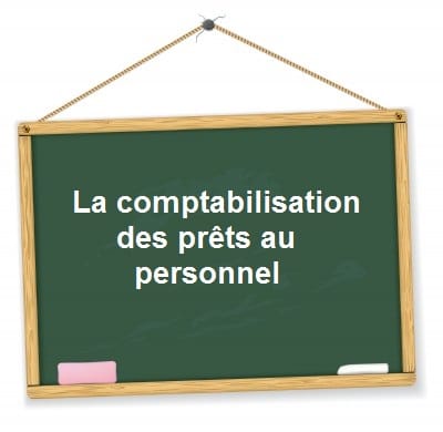 comptabilisation pret aux salaries