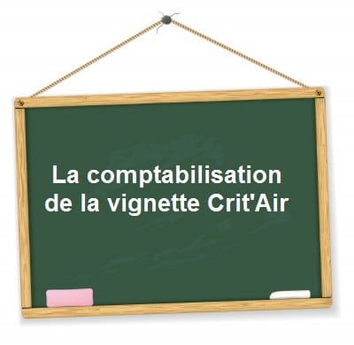 comptabilisation vignette critair